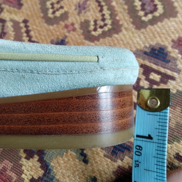 Dexter Handmade Kid Suede Moccasin Style Mules - Picture 8 of 8